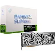 MSI GeForce RTX 4070 SUPER 12G GAMING X SLIM WHITE - Grafikkarte