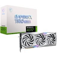 MSI GeForce RTX 4070 Ti GAMING X TRIO WHITE 12G - Graphics Card