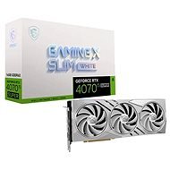 MSI GeForce RTX 4070 Ti SUPER GAMING X SLIM WHITE 16G - Grafická karta