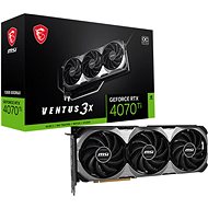 MSI GeForce RTX 4070 Ti VENTUS 3X E1 12G OC - Graphics Card
