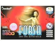 FORSA NVIDIA GeForce 6600GT, 128MB DDR3, PCIe x16 DVI - Graphics Card