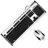 GIGABYTE GK-KM6100 Silver - Keyboard and Mouse Set