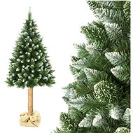 ELMA Christmas tree - pine with white ends, 180 × 90 cm - Christmas Tree