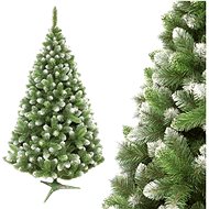 ELMA Christmas tree - pine with white ends, 220 × 140 cm - Christmas Tree
