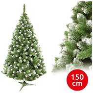 Donoci Christmas tree 150 × 105 cm pine II, light green, white ends - Christmas Tree