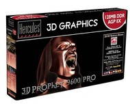 Hercules 3D Prophet ATI Radeon 9600PRO, AGP8x, 128 MB DDR, VGA/DVI, retail - 