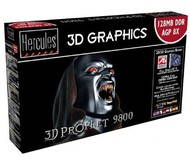 Hercules 3D Prophet ATI Radeon 9800, AGP8x, 128 MB DDR, VGA/DVI, retail - 