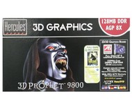 Hercules 3D Prophet ATI Radeon 9800PRO, AGP8x, 128 MB DDR, VGA/DVI, retail - 