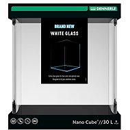 DENNERLE Nano Cube White Glass, 30 l - Aquarium