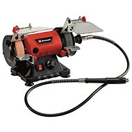 EINHELL Double disc sander with additional straight grinder electric TC-XG 75 Kit, 4412559 - Double Disc Sander