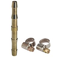 Einhell Double Hose Connector with 6mm diameter and 2 clamps - Coupler