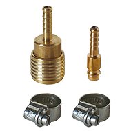 Einhell Set of hose couplings with 6mm diameter and 2 clamps - Coupler