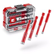 EINHELL XS-Case 4 diamond tile drill bits 5/6/8/10 mm, 49500404 - Drill Set