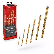EINHELL 6pcs HSS-TiN metal drill set, 49427006 - Drill Set