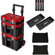 EINHELL E-Case Sada systémových kufrů s kolečky Sealed (voděodolné s IP 65), 4540055 - Tool Case