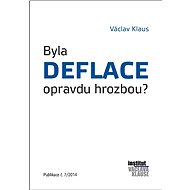 Byla deflace opravdu hrozbou? - Prof. Ing. Václav Klaus CSc.