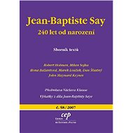 Jean-Baptiste Say: 240 let od narození - Robert Holman