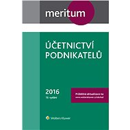 MERITUM Účetnictví podnikatelů 2016 - Ivan Brychta