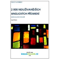 2 000 nejužívanějších anglických příjmení - Jozef Petro