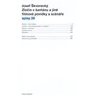 Zločin v šantánu a jiné filmové povídky a scénáře (spisy - svazek 28) - Josef Škvorecký