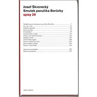 Smutek poručíka Borůvky (spisy - svazek 29) - Josef Škvorecký