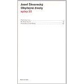 Obyčejné životy (spisy-svazek 25) - Josef Škvorecký