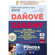 Daňové zákony 2018 ČR XXL ProFi - kolektiv editorů