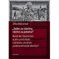 "Jeden za všechny, všichni za jednoho!" - Jitka Balcarová