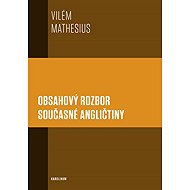 Obsahový rozbor současné angličtiny - Vilém Mathesius