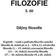 FILOZOFIE 3. díl - Jan Volf