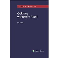 Odklony v trestním řízení - Jan Zůbek