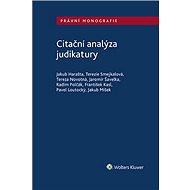 Citační analýza judikatury - autorů kolektiv