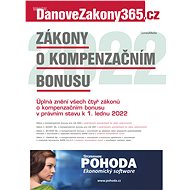 Zákony o kompenzačním bonusu 2022 - autorů kolektiv