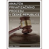 Analýza privatizačního procesu v České republice - Karel Zeman
