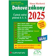 Tax Laws 2025 - Hana Marková