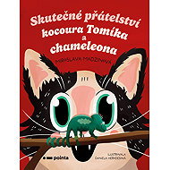 The real friendship of Tommy the cat and the chameleon - Miroslava Madzinová