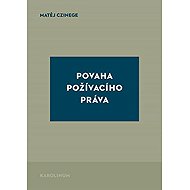 Nature of the usufruct - Matěj Czinege