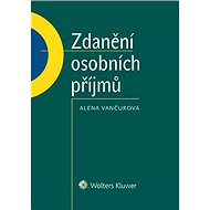 Zdanění osobních příjmů - Alena Vančurová