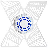 Ekcos Xcrën Puck - urinal strainer with ecological NON-PARA dissolving tablet, fresh scent - Urinal Freshener