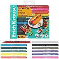 ERICHKRAUSE Cheat Meal akrylový, kulatý hrot - sada 12 ks - Marker