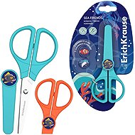 ERICHKRAUSE Sea Friends Protect 13,5 cm s krytem, náhodná barva (1 ks) - Children’s Scissors