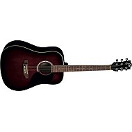 EKO Ranger 6 EQ Red Sunburst - Acoustic-Electric Guitar