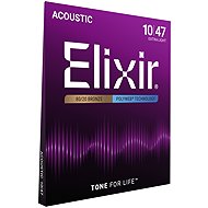 Elixir 11000 Polyweb 80/20 Bronze 10-47 Extra Light - Strings