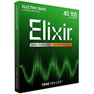 Elixir 14077 Bass Nanoweb Nickel 45-105 Light-Medium - Strings