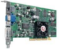 ATI Radeon 8500 LE, 128MB DDR,Tvout, 4xAGP bulk - 
