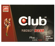 ATI (Club3D) Radeon 9250, 256 MB DDR, VGA/DVI - Graphics Card