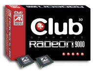 ATI (Club3D) Radeon 9000 LE, 64 MB DDR, VGA/DVI/TV out - 