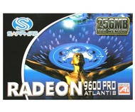 ATI (Sapphire) Radeon 9600PRO, 256 MB DDR, VGA/DVI - Graphics Card