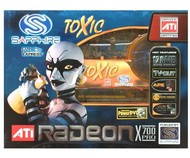 ATI (Sapphire) Radeon X700PRO TOXIC, 128 MB DDR3, VGA/DVI, PCIe x16 - Graphics Card