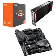 AMD RADEON VEGA BLACK PACK + AMD Ryzen 7 1800X + Asus X370 - Set